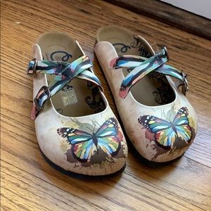 Calceo Butterfly Clog Sandals